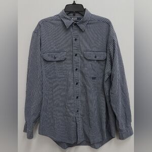 Ralph Lauren GI Navy and White Checkered Shirt